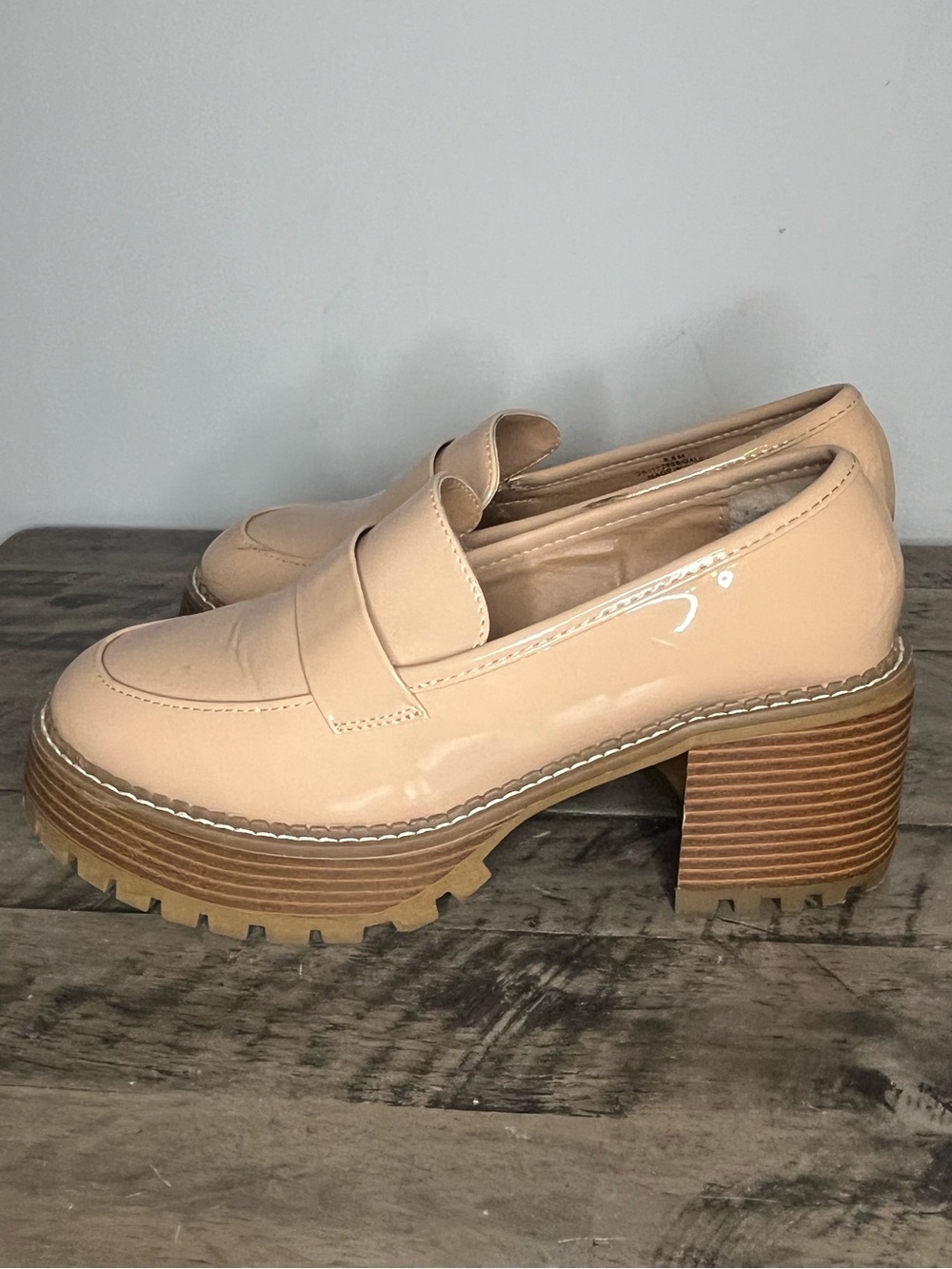 MIA Dalia Patent Chunky Loafers